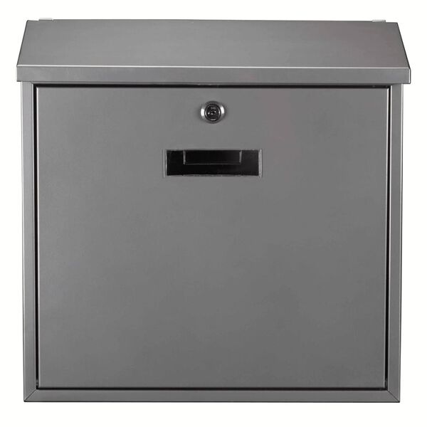 Perel Mailbox Monaco Silver BG30003