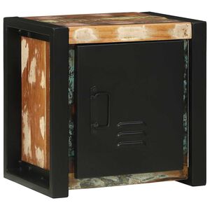 vidaXL Bathroom Cabinet Brown 40 x 30 x 40 cm Solid Reclaim Wood