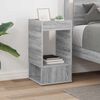vidaXL End Table Grey Sonoma 30 x 30 x 56 cm Engineered Wood