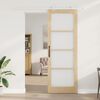 vidaXL Sliding Door ORKDAL Natural 83 x 232 cm
