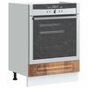 vidaXL Oven Cabinet Kalmar Old Wood Engineered Wood