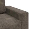 vidaXL Sofa 2 pcs Dark Grey Fabric