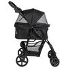 Animal Boulevard Pet Buggy Travel XS 86x46x95 cm Black
