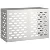 vidaXL Air Conditioner Cover Silver 90 x 40 x 60 cm Stainless Steel