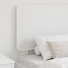 vidaXL Headboard with Headboard White 75 cm Engineered wood