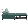 vidaXL Sofa Bed Dark green 67 x 194 x 38 cm Velvet