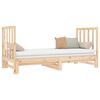 vidaXL Pull-out Day Bed without Mattress 2x(90x190) cm