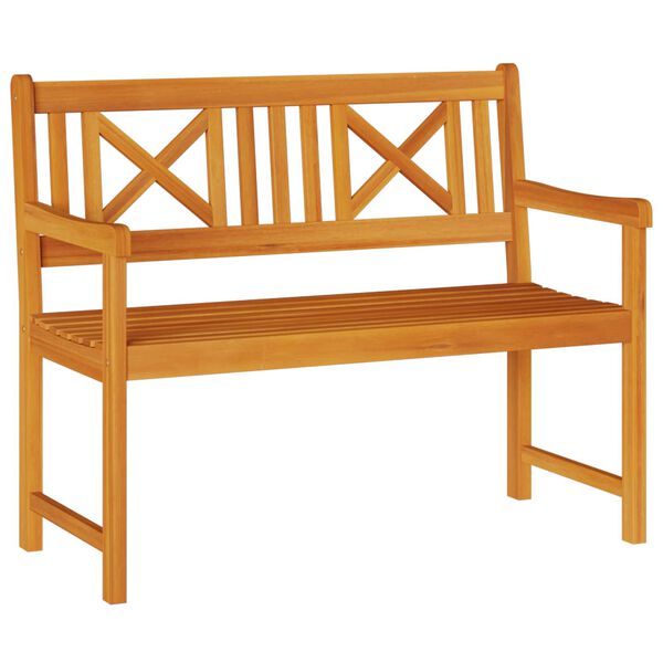 vidaXL Garden Bench Brown 110 x 56 x 90 cm Solid Acacia Wood