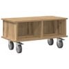 vidaXL TV Stand 68.5 x 35 x 35 cm Artisan Oak Engineered Wood
