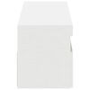 vidaXL TV Cabinets with LED Lights 2 pcs White 60x35x40 cm