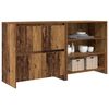 vidaXL Sideboard 2 pcs Old Wood 70 x 41 x 75 cm Engineered Wood
