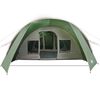 vidaXL Tunnel Tent with Roof Green and White 890 x 470 x 220 cm