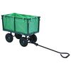 vidaXL Garden Hand Trolley Green 350 kg