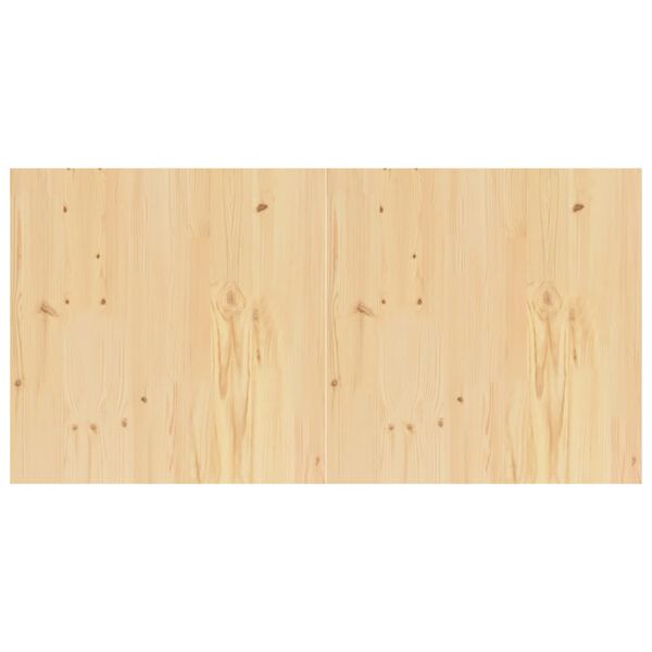 vidaXL Table Top 140x70x2.5 cm Solid Wood Pine
