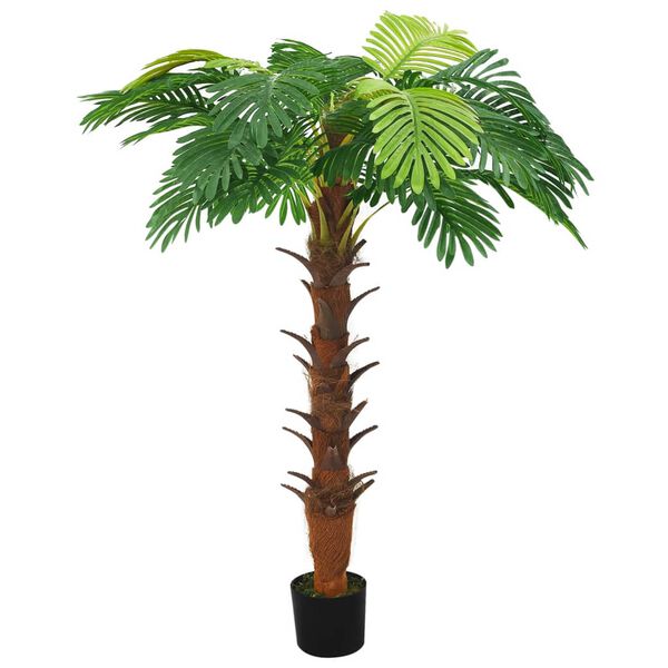 vidaXL Artificial Cycas Palm with Pot 160 cm Green