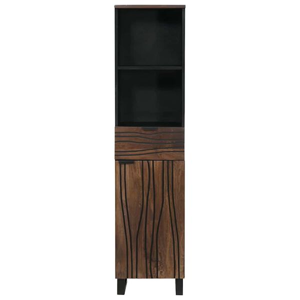 vidaXL Bathroom Sink Cabinet Walnut 38 x 33 x 160 cm Engineered wood