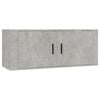 vidaXL 7 Piece TV Cabinet Set Concrete Grey Engineered Wood
