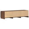 vidaXL TV Cabinet Brown Oak 140x40x35.5 cm Engineered Wood