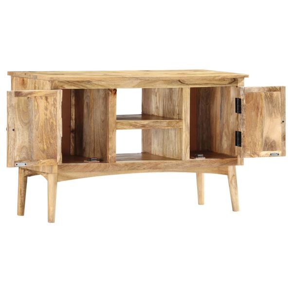vidaXL Sideboard 100x35x60 cm Solid Mango Wood