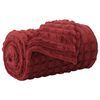 vidaXL Throw Blankets 6 pcs Bordeaux Red 150 x 130 cm Fleece