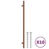 vidaXL Cabinet Handles 10 pcs Bronze 320 mm Stainless Steel