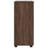 vidaXL Bathroom Cabinet with Storage Brown Oak 60 x 35 x 80 cm