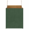 vidaXL Paper Bags 50 pcs with Handles Green 32x22x24 cm