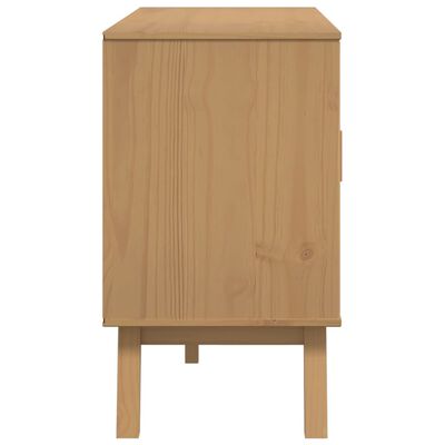 vidaXL Sideboard OLDEN Brown 114x43x73.5 cm Solid Wood Pine