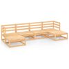 vidaXL 6 Piece Garden Lounge Set Solid Wood Pine