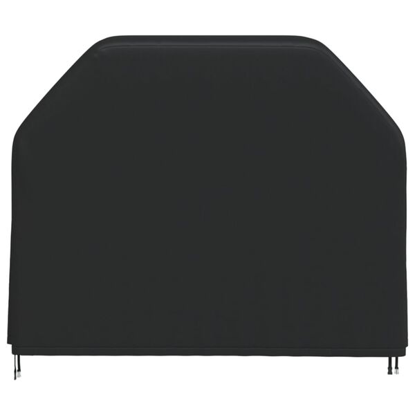 vidaXL BBQ Cover 147x61x112 cm Black 420D Oxford