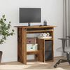 vidaXL Desk Old Wood 80x45x74 cm Engineered Wood
