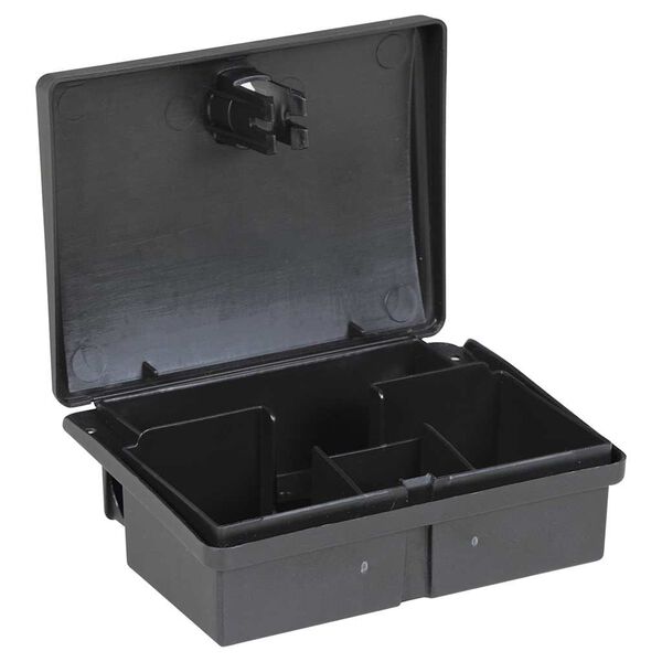 vidaXL Mouse Traps 10 pcs Black 13x10x4 cm