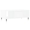 vidaXL Coffee Table White 90x50x36.5 cm Engineered Wood