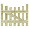 vidaXL Garden Gate Impregnated Pinewood 100x80 cm