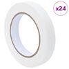 vidaXL Painter Masking Tapes 24 pcs White 19mm x 50m Paper
