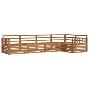 vidaXL Outdoor Sofa Set 5 pcs Natural