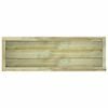 vidaXL Raised Bed 120x40x30 cm Wood Rectangular