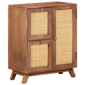vidaXL Sideboard 60x35x75 cm Solid Mango Wood