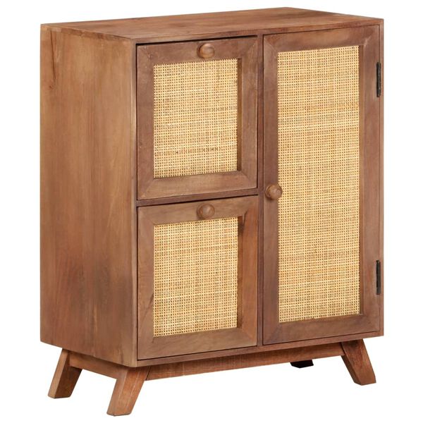 vidaXL Sideboard 60x35x75 cm Solid Mango Wood
