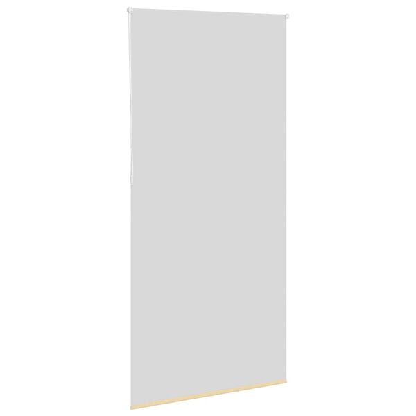 vidaXL Roller Blind Blackout Beige 115x230 cm Fabric Width 110.7 cm Polyester