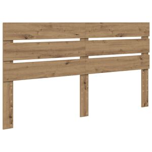 vidaXL Headboard Artisan Oak 200 cm Engineered Wood