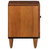 vidaXL Bedside Cabinet Brown 40 x 33 x 46 cm Solid Mango Wood