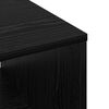 vidaXL Coffee Table Black oak 60 x 50 x 40 cm Engineered wood