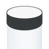vidaXL Bollard Light with Sensor&Outlet 110 cm Stainless Steel IP44