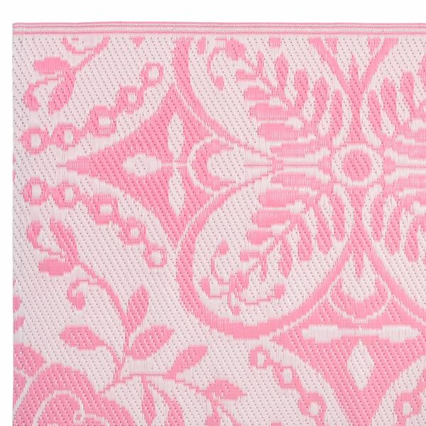 vidaXL Outdoor Carpet ARAKIL Pink 80x250 cm PP