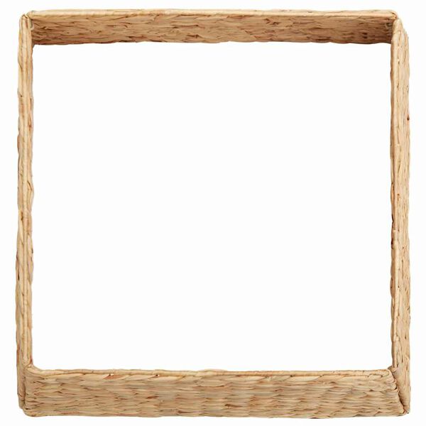 vidaXL Christmas Tree Collar Brown 70 x 70 x 28 cm Water Hyacinth