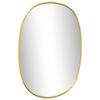 vidaXL Wall Mirror Gold 40x30 cm