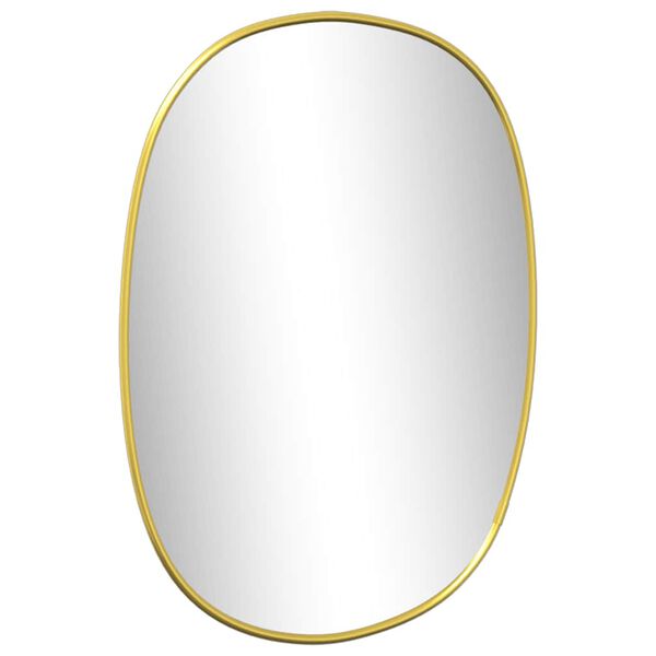 vidaXL Wall Mirror Gold 40x30 cm
