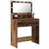 vidaXL Bedroom Dressing Tables with Drawer Old Wood 80 x 39.6 x 135 cm