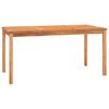 vidaXL 5 Piece Garden Dining Set Solid Wood Teak